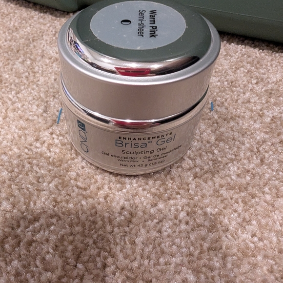 New CND Enhancements Brisa GEL Sculpting Gel Acrylic Nails Warm Pink 1.5 Oz - Picture 4 of 6